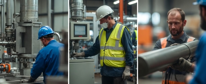 Produktionsmitarbeiter aus Polen im Einsatz in Deutschland